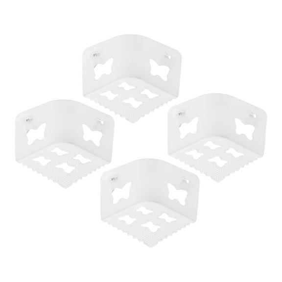 4pcs Invisible Bed Sheet Holders Plastic Bed Sheet Clamps Butterfly Snaps Suitable for Preventing Sheet Sliding