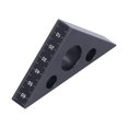 thumbnail image 3 of Règle d'Angle Carrée 45 Degrés, Épaisseur 15mm Règle en Alliage d'Aluminium pour Menuiserie Outils de Menuiserie, 3 of 8