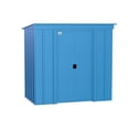 thumbnail image 3 of Arrow Classic Steel Storage Shed, 6x4, Blue Grey, 3 of 7