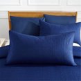 thumbnail image 5 of JML Quilt Set Queen 3 Piece Coverlet, Microfiber Embossed Bedspread With 2 Shams,88"x92", 5 of 5