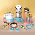 thumbnail image 4 of Kid Cooking Sets Real Mini 22Pcs Toy Accessories Food-Grade Steel Kids Cooking Real Set,Childrens, 4 of 8