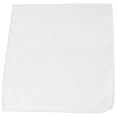 thumbnail image 1 of Ensemble de 72 Bandanas Unisexes en Coton Uni Mechaly - Vente en Gros (Blanc), 1 of 2