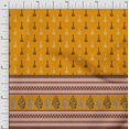 thumbnail image 1 of Soimoi Poly Georgette Fabric Geometric,Stripe & Floral Panel Fabric Prints by Yard 52 Inch Wide, 1 of 2