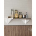 thumbnail image 2 of Stainless Steel Shelf 36"x12" Wall Mounted,Commercial Shelving, Floating Shelving, Metal Shelves, Heavy Duty Storage Rack for Kitchen, Garage and Utility Room, 2 of 6