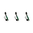 thumbnail image 1 of Redempat Stainless Steel Golf Club Brush Portable Solid Color Shoe Brushes Green Lidless 3Set, 1 of 6
