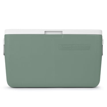 Glacière portative Coleman Chiller 45,4 L (48 pintes), glacière isolée pour camping et de plage, vert de mousse hickory