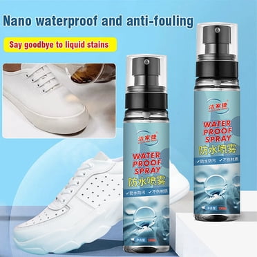 Dvkptbk Agent Imperméable 100 ml Vaporisateur contre la Pluie et les Taches 100 ml Agent pour Dessus de Chaussures Fournitures de Nettoyage
