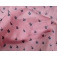 thumbnail image 4 of oneOone Silk Tabby Fabric Finger Sign Symbol Decor Fabric Printed BTY 42 Inch Wide, 4 of 4