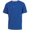 thumbnail image 1 of Adult Short Sleeve Pullover, Royal & White - Extra Large, 1 of 1
