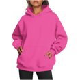 thumbnail image 1 of MeetoTime Sweat à Capuche Surdimensionné pour Femmes 2024 Décontracté à Manches Longues avec Poches, 1 of 5