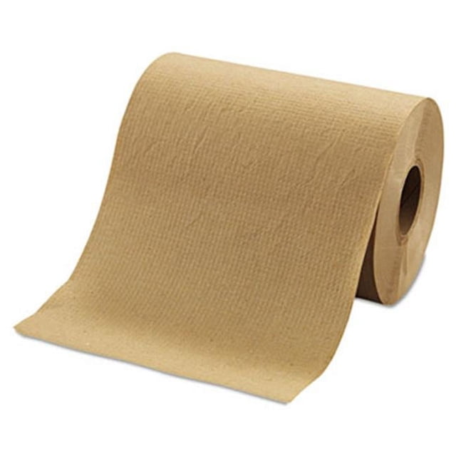 Mor R12350 8 in. x 350 ft. Hardwound Roll Towels - Brown