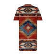 thumbnail image 5 of LSLJS Robe Grande Taille pour Femmes Col en V Robes d'Été Décontractées avec Poches Manches Courtes, 5 of 5