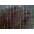 thumbnail image 4 of oneOone Cotton Silk Fabric Geometric Sign|Triangle & Stripe Block Print Sewing Fabric BTY 42 Inch Wide, 4 of 4