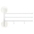 thumbnail image 1 of Home Essentials, 360° Rotating Towel Rack without Drilling Bathroom and Toilet Storage Rack Multi Pole Wall Mounted Stainless Rotating Towel Pole Household Multi Functional Storage Rack, 1 of 9