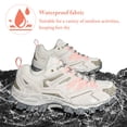 thumbnail image 2 of Chaussures de Randonnée Imperméables pour Hommes Légères et Respirantes Chaussures de Marche pour Femmes Antidérapantes Sentiers de Randonnée en Plein Air Chaussures de Camping, 2 of 6