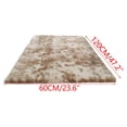 thumbnail image 2 of Bwiyojiz 47.2x23.6" Rugs & Mats Soft Rug Indoor Modern Area for Living Room, Bedroom, Home Decor, Upgraded Rectangular Polyester, Brown, Gifts for Family, 2 of 5