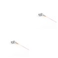 thumbnail image 2 of yingyy Model Railway Lamp Outdoor 1:87 Scale Streetlight Building LED Park Light Garden Yard Building Layout Decorations Type B Gray 2Set, 2 of 6