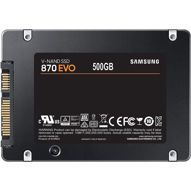 SAMSUNG 500GB 870 EVO Series SATA 2.5