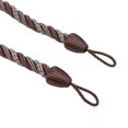 thumbnail image 4 of WIFKLSIIPG Ropes Tie Backs for Window Curtain Cord Buckle Tiebacks Tie Backs(Coffee), 4 of 5
