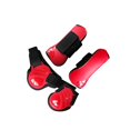 thumbnail image 4 of Ruiboury 4 Pcs Pattes avant Arrière Arrière de Cheval Protéger Fetlock Tendon Rouge m pour Bottes, Rouge m, 4 of 6