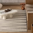 thumbnail image 3 of Rug Branch Hogar Abstract Indoor Outdoor Area Rug, Grey Cream, Modern - Living Room, Bedroom, Dining Room, and Kitchen<br>, 3 of 9