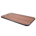 thumbnail image 1 of RV Table Top Replacement, 31.49x15.74in Rectangular Pontoon Boat Table Top with Stainless Steel Cup Holder, Sturdy Solid Wood Large Top for RV, Yacht, , Marine, 1 of 7