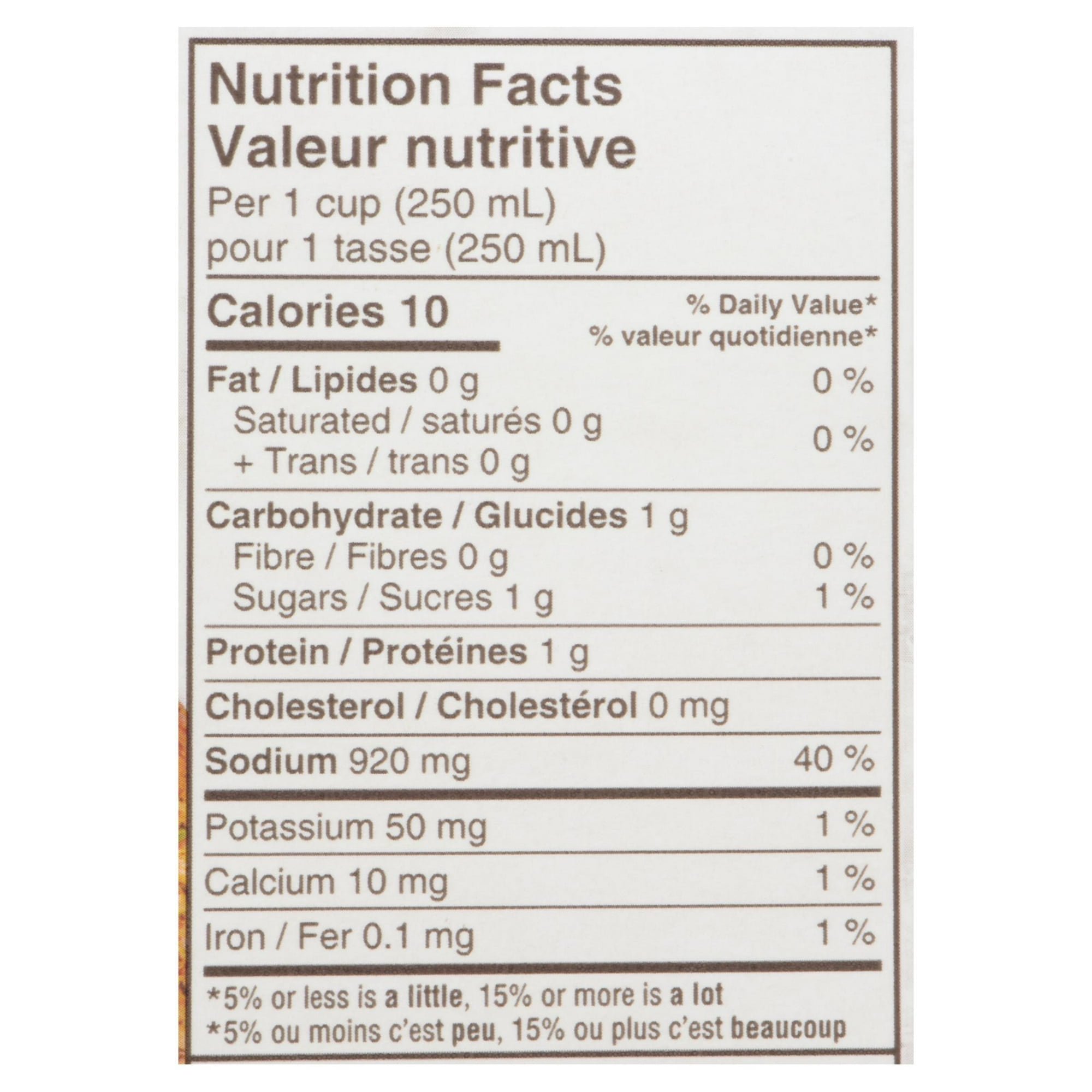 Campbell's® Bouillon de Poulet Prêt à Utiliser, Stable à Température Ambiante