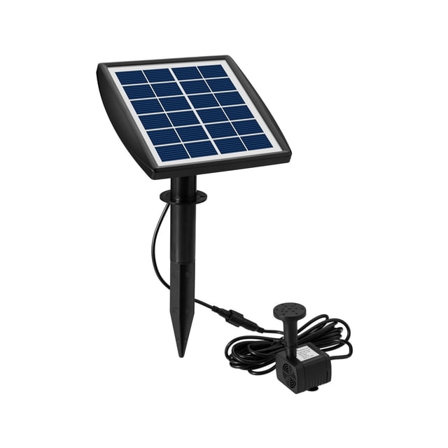 Upgraded Solar Fountain Pond Pump Kit With Stake, Solar Powered Water Fountain Pump For Bird Bath, Garden, Backyard, Pool ,High Efficiency