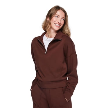 George Women's Mock-Neck Pullover
