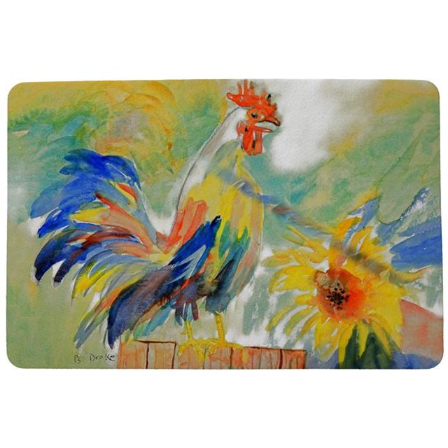 Betsy Drake DM265G Tapis de Porte Coq - 30 x 50 Po