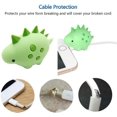 thumbnail image 4 of Phone Charger Cord Protector Animals - 3pcs Cable Protector - Plastic Jurassic Animal Bite Cable Protector Data Cable Protector, 4 of 5