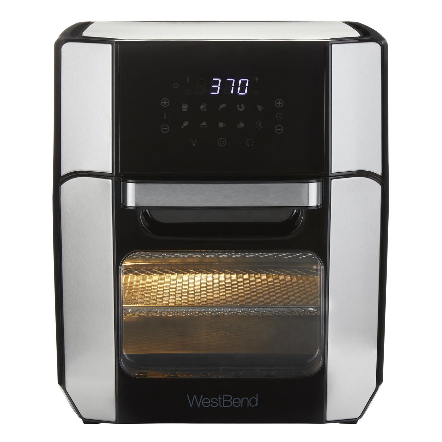 Virage ouest 12,6 QT. Four à Friteuse à Air Numérique XL, 10 Préréglages, 6 Fonctions
