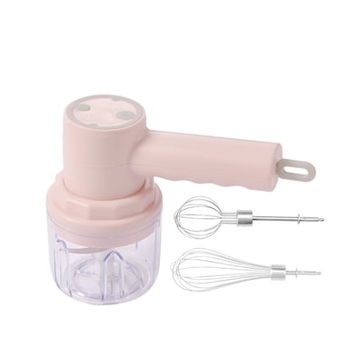 Yhmxh Home Essentials Home Appliances 3 In 1 Food Chopper & Hand,Handheld Whisk Household Handheld Small Baking Wireless Charging Whipped Cream Stirring Stick Machine Hand Mixer