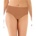 thumbnail image 1 of Bali Womens One Smooth U All-Around Smoothing Hi-Cut Panty, 7, Cinnamon Butter, 1 of 2