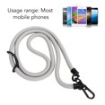 thumbnail image 3 of Cell Phone Lanyard,10MM Cell Phone Lanyard Metal Polyester Adjustable Shoulder Strap Around Neck Strap For Most Smartphones, 3 of 8