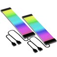 thumbnail image 1 of Flexible RGB LED Light Strip Bar ARGB Board Cover For Computer Power Supply ATX 24PIN GPU Video Card Cables And Case Black Kit B Light Strip, 1 of 6