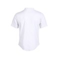 thumbnail image 2 of Honganda Chemises à Manches Courtes pour Hommes Col Bande Bouton T-shirt d'Été, 2 of 5