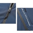 thumbnail image 3 of LSLJS Men Velvet ski Outdoor Sports Pocket Hooded Mountaineering Jacket( Blue, XXL), 3 of 8