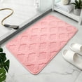 thumbnail image 1 of Thickened Absorbent Bathroom Rug - Non-Slip Toilet & Shower Mat for Wet Areas, Soft Plush Floor Carpet, 1 of 6