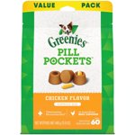 Greenies PILL POCKETS Dog Treats Taille de la capsule Adulte Naturel Soft Poulet Arôme