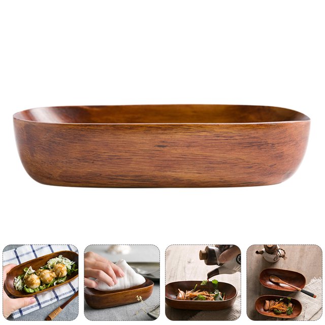 IFANLANDOR Sushi Dish Plastic Serving Plate Coffee Easy to Clean for Party Restaurant 1Pack