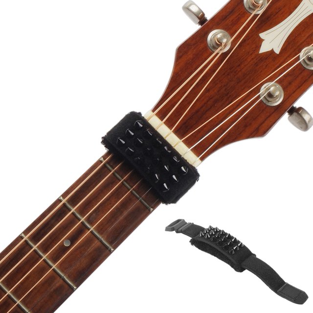 Fret Wrap, Guitar String Mute Guitar Gear Fretboard Muting Wrap Punk Style String Fretwrap Guitar Fret Wrap with 18cm Dampener String Muter for 6 String Guitar