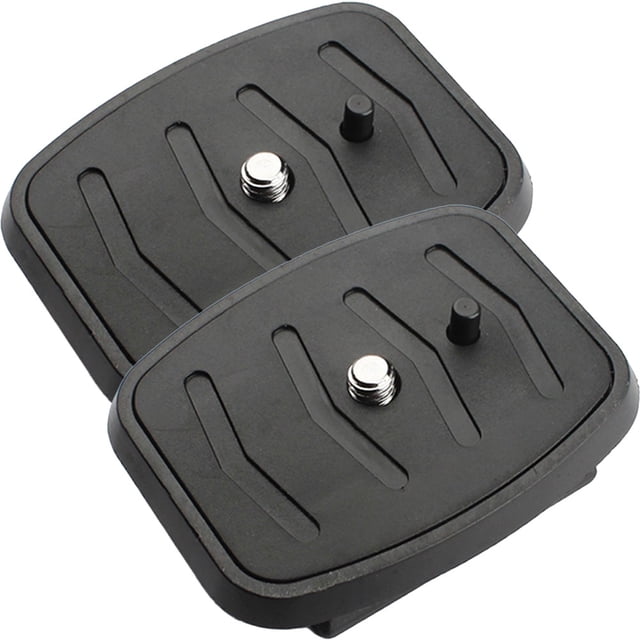 KAKOWELY 2pcs Tripod Quick Release Plates Replacement Plate Camera Tripod Mount Adapter,2.48"X1.77"X0.39"