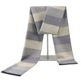 thumbnail image 2 of Striped Scarf Fashion Warm Windproof Winter Scarf Winter Neckerchief for Men, 2 of 10