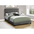 thumbnail image 3 of Monarch Specialties Bed, Full Size, Bedroom, Upholstered, Frame Only, Transitional, 3 of 3