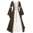 thumbnail image 1 of Babysbule Robe pour Femmes Liquidation Robe Vintage Classique Médiévale Longueur au Sol Renaissance Gothique à Manches Longues, 1 of 3