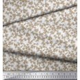 thumbnail image 2 of Soimoi Moss Georgette Fabric Artistic Floral Decor Fabric Printed Yard 42 Inch Wide, 2 of 3