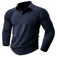 thumbnail image 2 of Birdeem Chemise Homme Couleur Unie à Boutons, 2 of 6