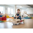 thumbnail image 5 of Toytexx Wooden Pedal Boat-Shape Ride-On Car – Indoor & Outdoor Ride-On Toy with Steering & Adjustable Seat, 5 of 5