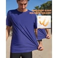 thumbnail image 4 of Charmo Chandails de Bain Dégradés à Manches Courtes pour Hommes Séchage Rapide UPF 50+ Protection Solaire Rash Guards Course Randonnée Natation Hauts, 4 of 9